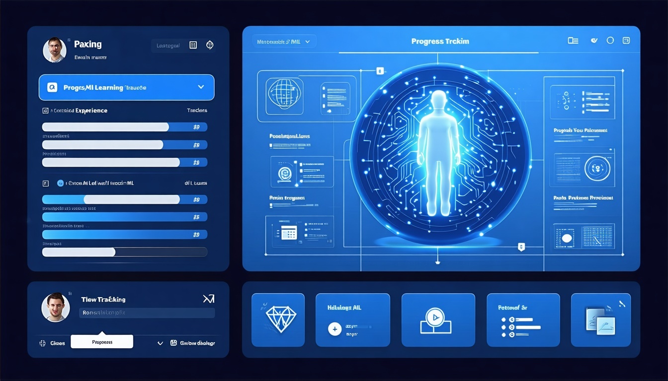 Gamified AI/ML learning experience with progress tracking